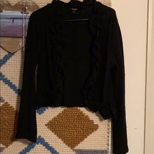 Apt black sweater cardigan